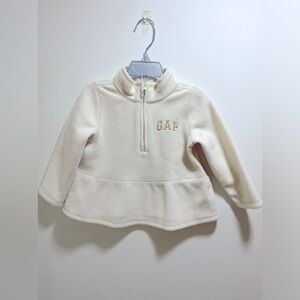 Gap Fleece Half Zip Sweater